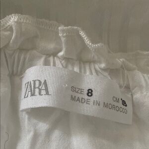 Zara White Garment